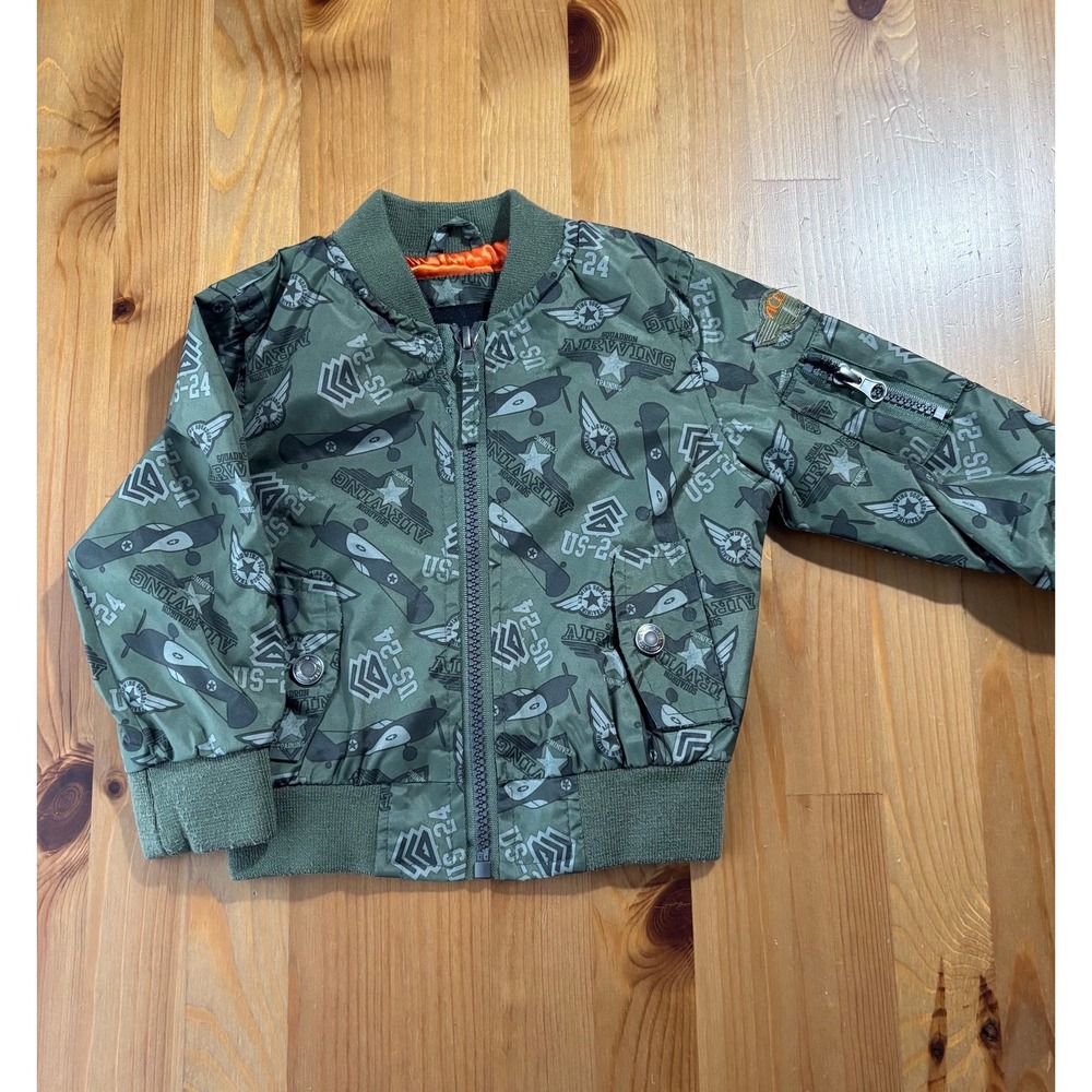 Toddler Ixtreme‎ Air Force Bomber Jacket Size 18 Months